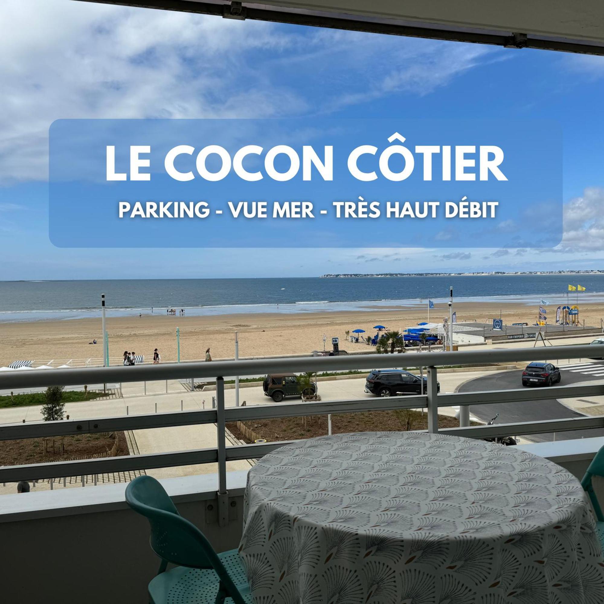 Cocon Cotier - Vue Sur Mer - Parking - Proche De La Thalasso - Terrasse Порнише Экстерьер фото